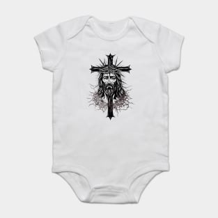 Crucifixion Of Jesus Baby Bodysuit